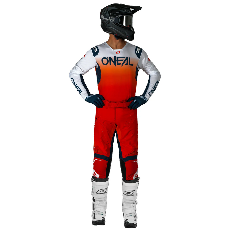 Load image into Gallery viewer, O'Neal Prodigy 55 Orange/White Pants & Jersey Gearset