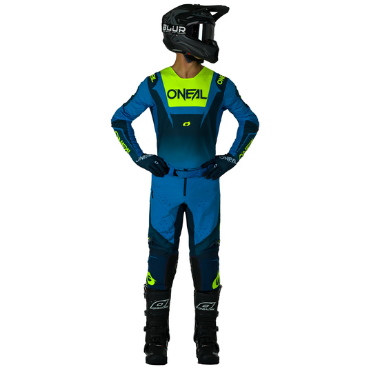 O'Neal Prodigy 55 Blue/Neon Pants & Jersey Gearset