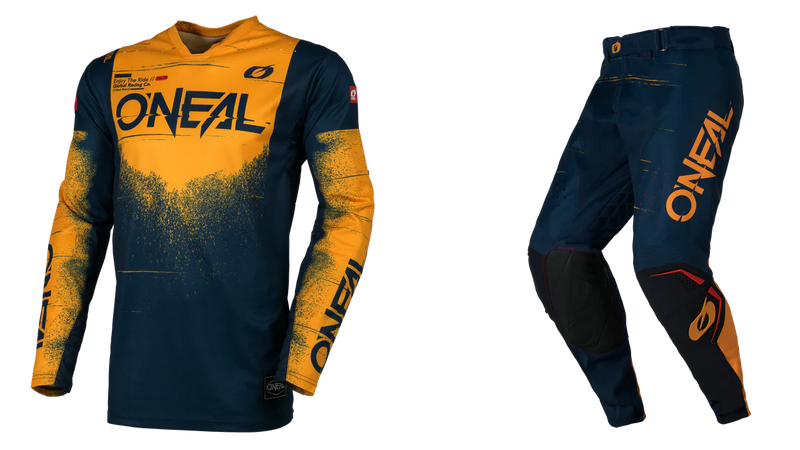 Load image into Gallery viewer, O'Neal Hardwear Swipe Pants & Jersey Blue / Orange