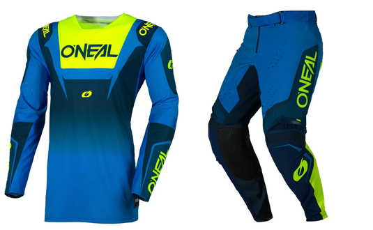 O'Neal Prodigy 55 Blue/Neon Pants & Jersey Gearset