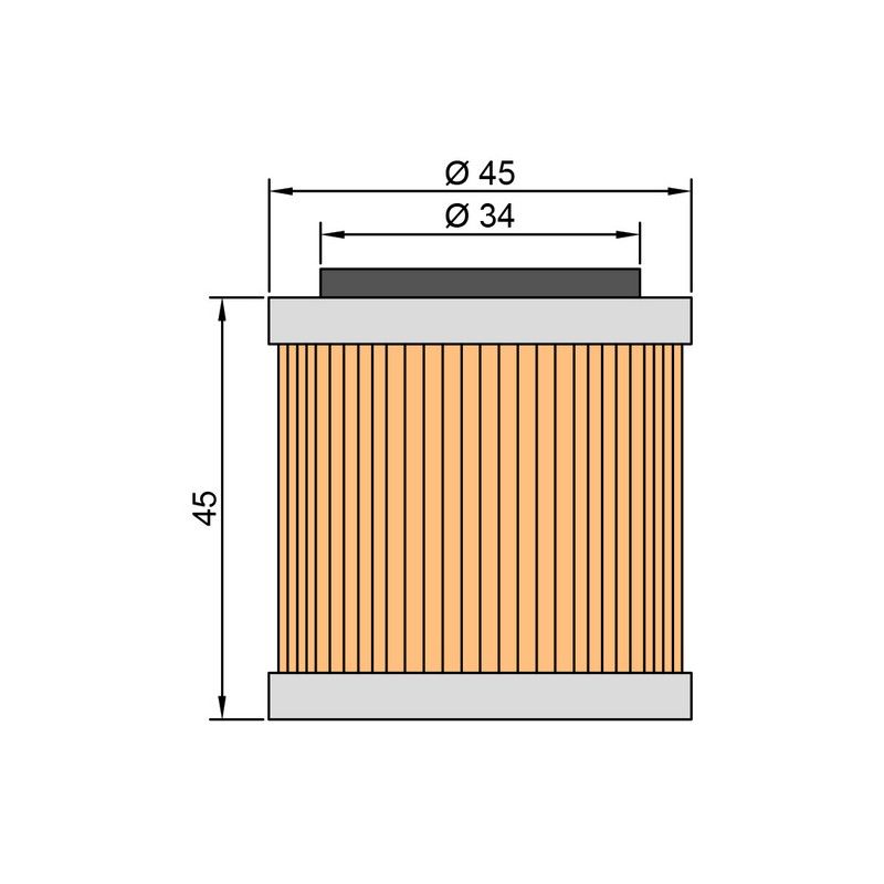 Load image into Gallery viewer, Twin Air Oil Filter Husq TC/TE/SM 250/610 (Also for 160451)
