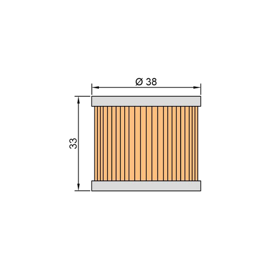 Twin Air Oil Filter for Oil Cooler KX250F (#413) RMZ250 (#430)