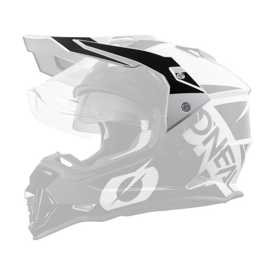 Replacement O'Neal Sierra R Black/White Visor