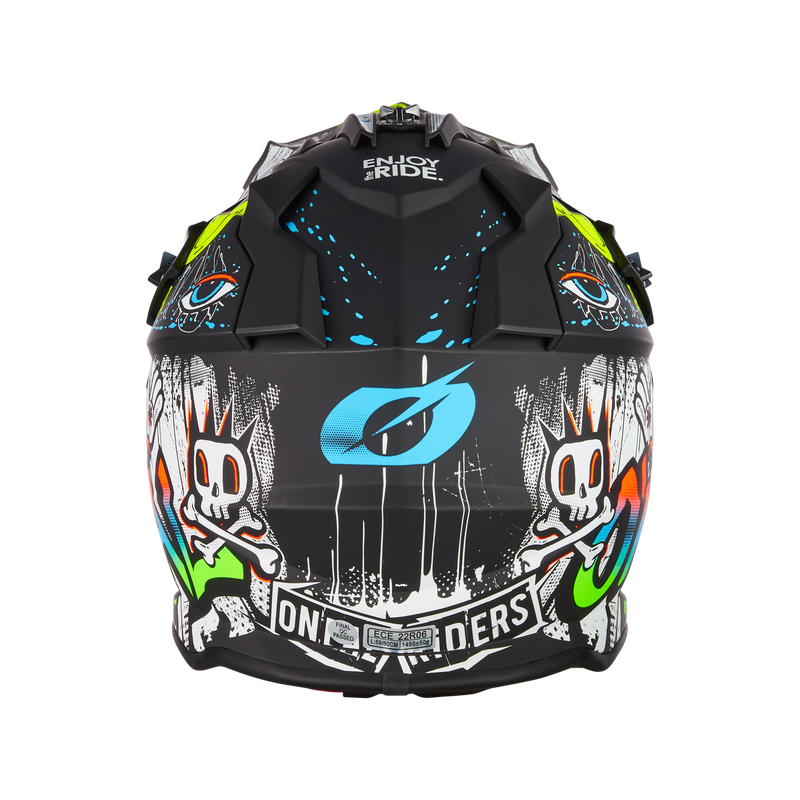 Load image into Gallery viewer, O'Neal 2 SRS Rancid V.24 Helmet Black/White
