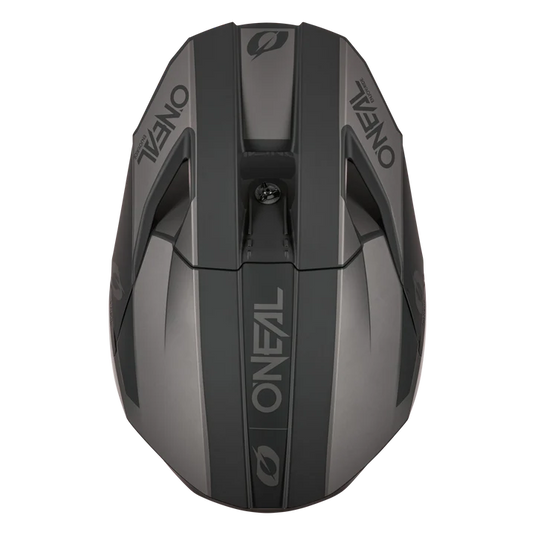 O'Neal 3 SRS Helmet Solid Black/Gray