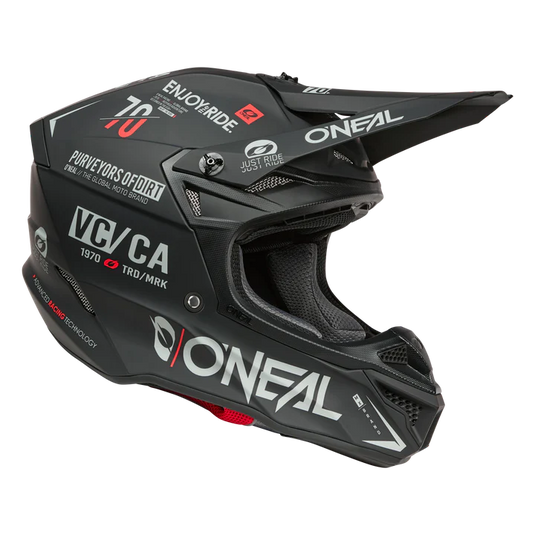 O'Neal 5 SRS Brand Helmet Black/Gray