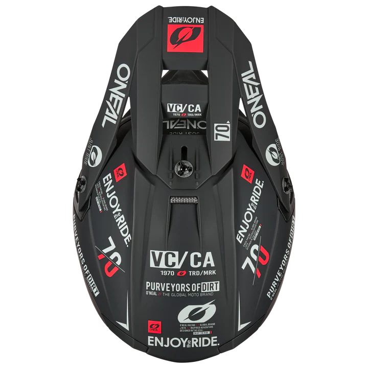 Load image into Gallery viewer, O&#39;Neal 5 SRS Brand Helmet Black/Gray
