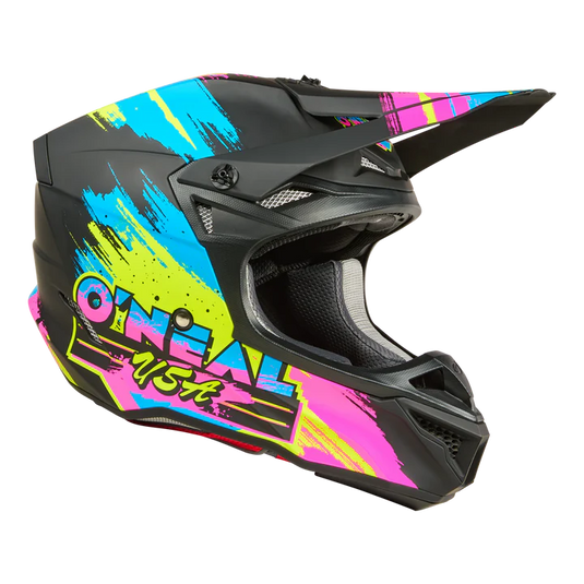 O'Neal 5 SRS Reseda Helmet Black/Multi