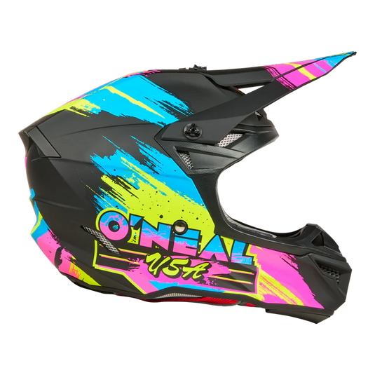 O'Neal 5 SRS Reseda Helmet Black/Multi