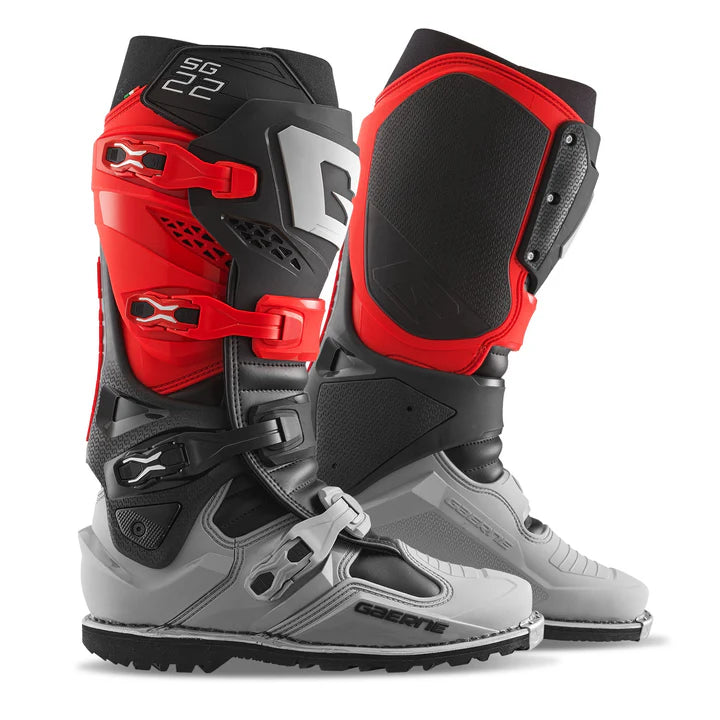 Load image into Gallery viewer, Gaerne SG22 GOR-TEX ENDURO RED / BLACK / GRAY
