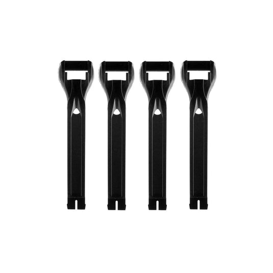 Gaerne REPLACEMENT SG10 BLACK LONG STRAP - 4PK