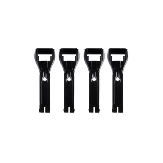 Gaerne REPLACEMENT SG10 BLACK SHORT STRAP KIT - 4PK