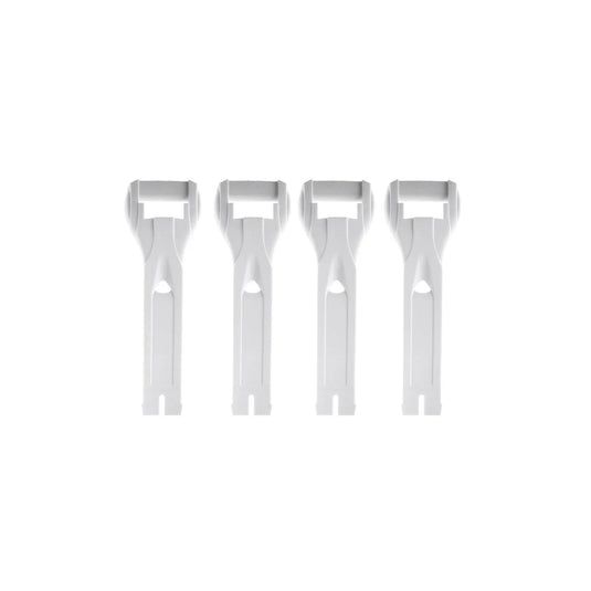 Gaerne REPLACEMENT SG10 WHITE SHORT STRAP KIT - 4PK