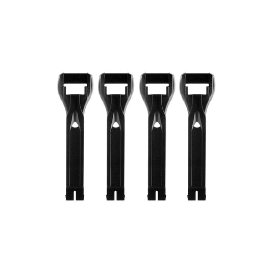 Gaerne REPLACEMENT SG10 BLACK MEDIUM STRAP KIT - 4PK