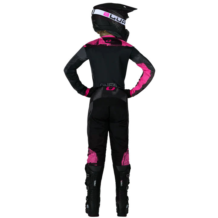 Load image into Gallery viewer, O&#39;Neal Women&#39;s Element Roller Black/Pink Pants &amp; Jersey Gearset
