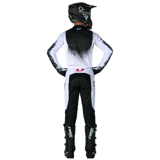 O'Neal Hardwear Swipe Jersey & Pant White/Black Gearset