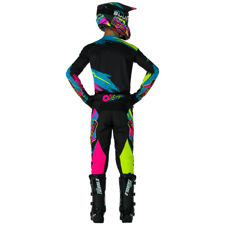 Load image into Gallery viewer, O&#39;Neal Mayhem Reseda Black / Neon Pant &amp; Jersey Gearset
