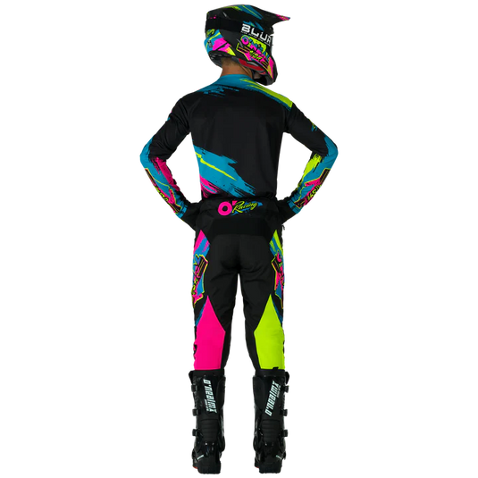 O'Neal Mayhem Reseda Black / Neon Pant & Jersey Gearset