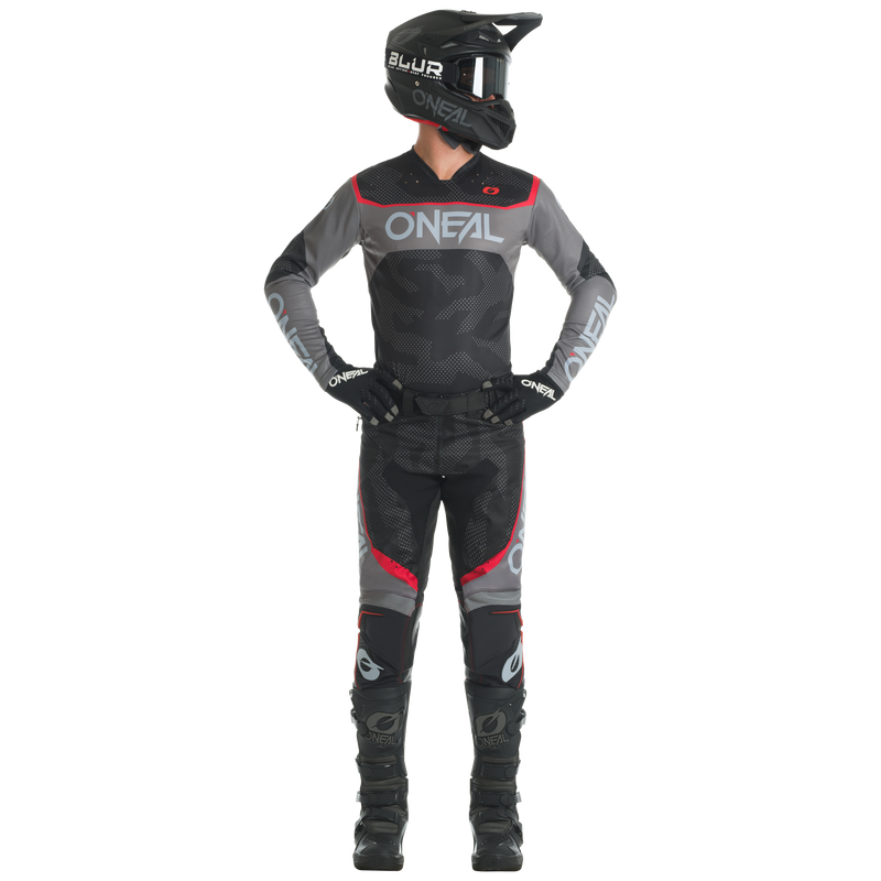 Load image into Gallery viewer, O'Neal Hardwear Camo Jersey + Pants Gear Bundle Black/Gray
