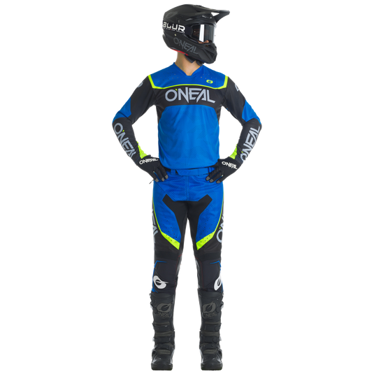 O'Neal Hardwear Camo Pants Blue/Black/Neon