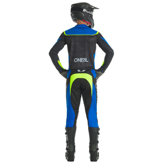O'Neal Hardwear Camo Pants Blue/Black/Neon