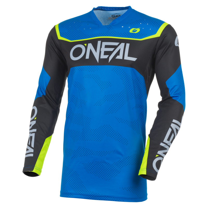 Load image into Gallery viewer, O'Neal  Hardwear Camo Jersey Blue/Black/Neon
