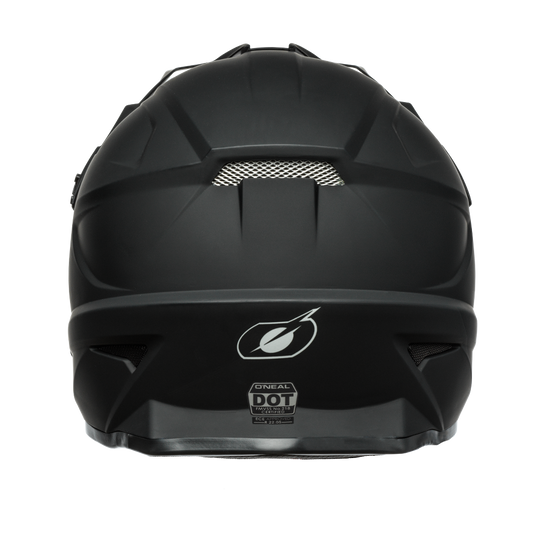 O'Neal 1 SRS Solid Helmet Black