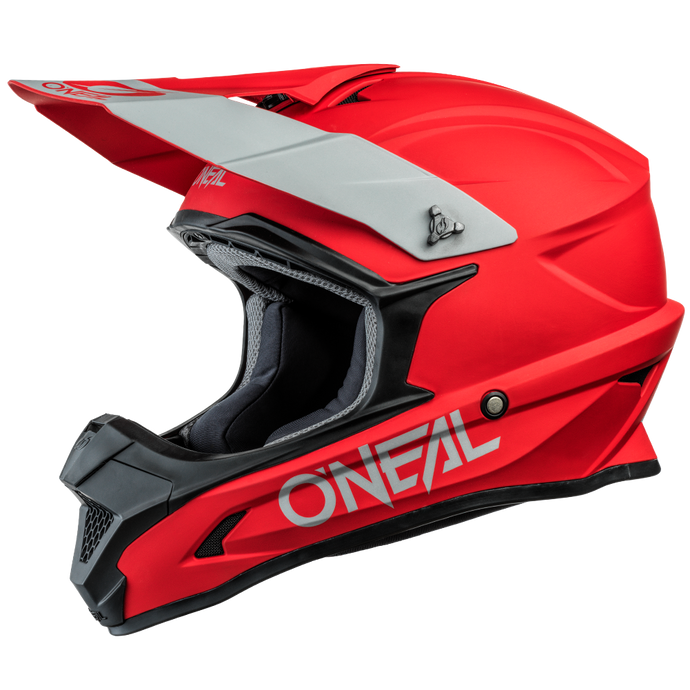 O'Neal 1 SRS Solid Helmet Red