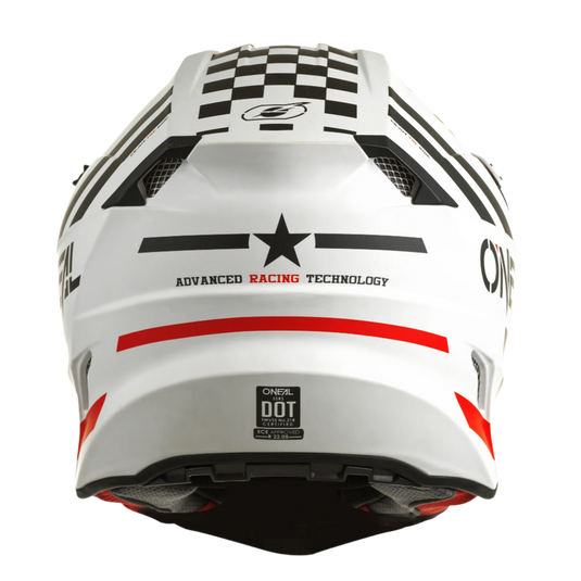 O'Neal 5 SRS Squadron Helmet White/Black