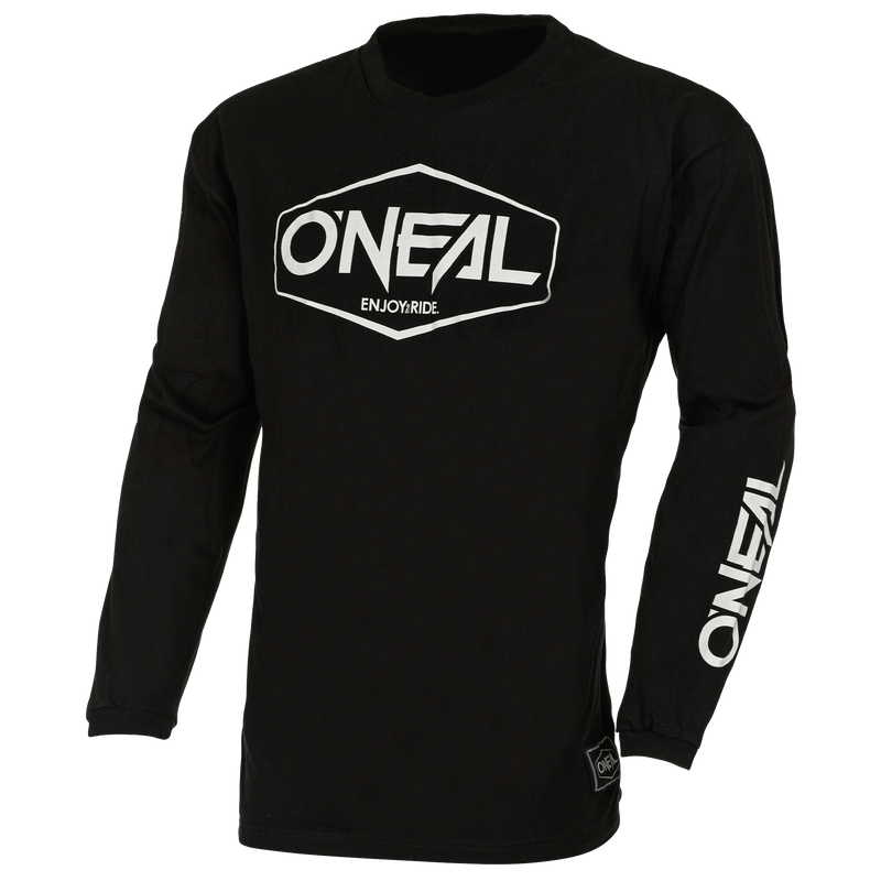Load image into Gallery viewer, O&#39;NEAL Youth Element Hexx Cotton Jersey Black/White
