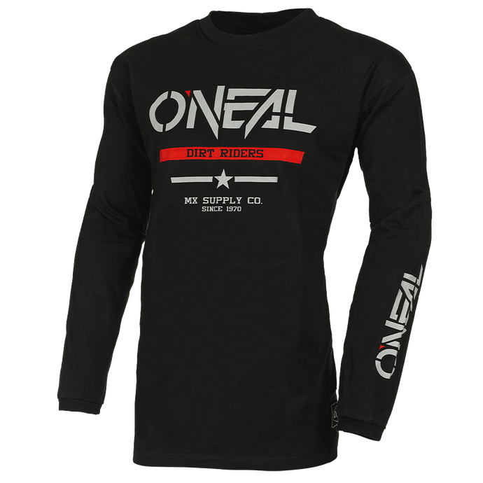 O'NEAL Youth Element Squadron Cotton Jersey Black/White