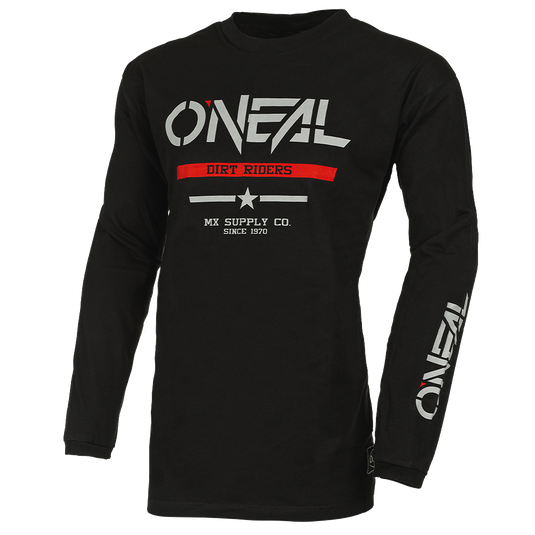 O'NEAL Youth Element Squadron Cotton Jersey Black/White