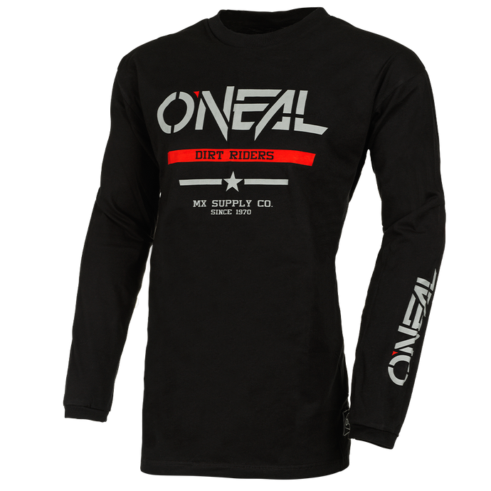 O'NEAL Element Squadron Cotton Jersey Black/Gray