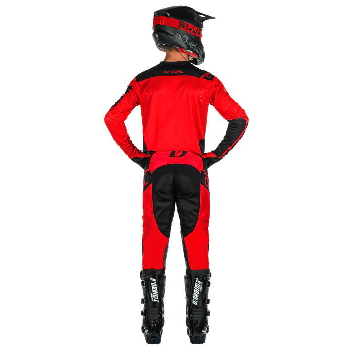 Load image into Gallery viewer, O&#39;Neal Hardwear Haze Black/Red Pant &amp; Jersey Gearset
