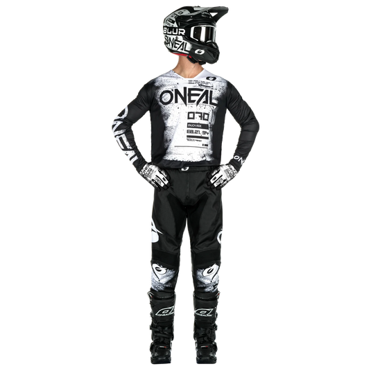 O'Neal Mayhem Scarz V.24 Jersey Black/White