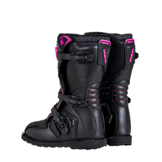 O'NEAL Youth Rider Boots Black/Pink