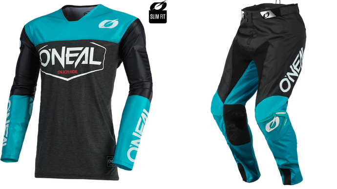 O'Neal Mayhem Hexx Pants & Jersey Teal Gearset