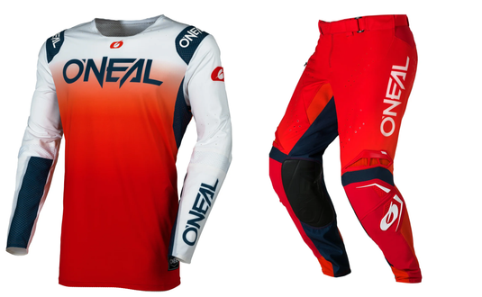 O'Neal Prodigy 55 Orange/White Pants & Jersey Gearset